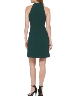 Bow-Neck Dress