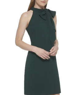 Bow-Neck Dress