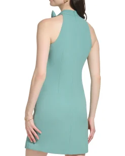 Bow-Neck Dress