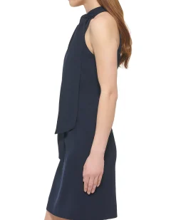 Bow-Neck Dress
