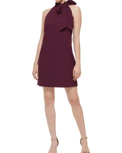 Bow-Neck Dress