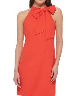 Bow-Neck Dress