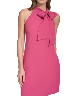 Bow-Neck Dress