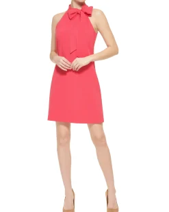 Bow-Neck Dress