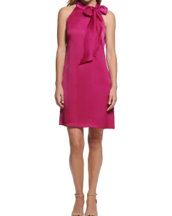 Bow-Neck Dress