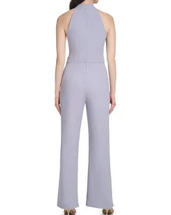Bow-Neck Halter Jumpsuit