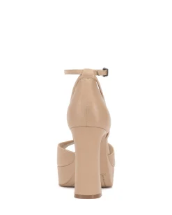 Brenla Ankle Strap Platform Sandal