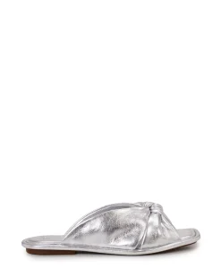 Irini Knotted Flat Sandal