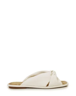 Irini Knotted Flat Sandal
