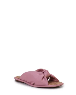 Irini Knotted Flat Sandal