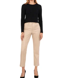 Lace Yoke Cutout Top
