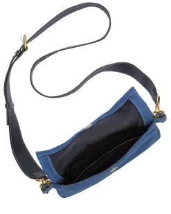 Livee Denim Crossbody Bag