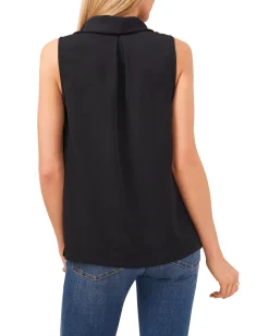 Sleeveless Cowl Neck Top