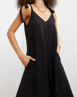 Tie Shoulder Jumpsuit